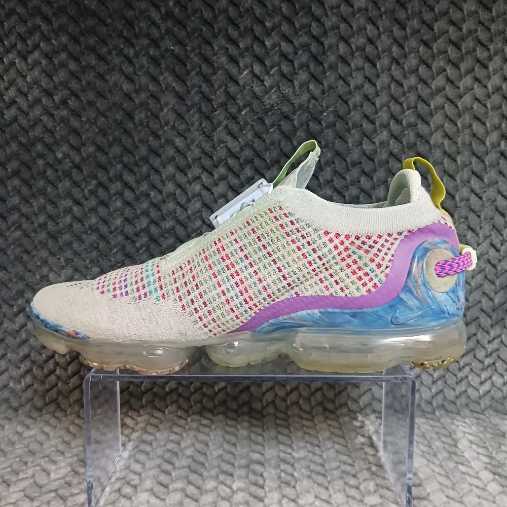 Nike Air VaporMax 2020 Flyknit Pure Platinum Multi Color Men's Shoes Size 11 - Picture 10 of 15